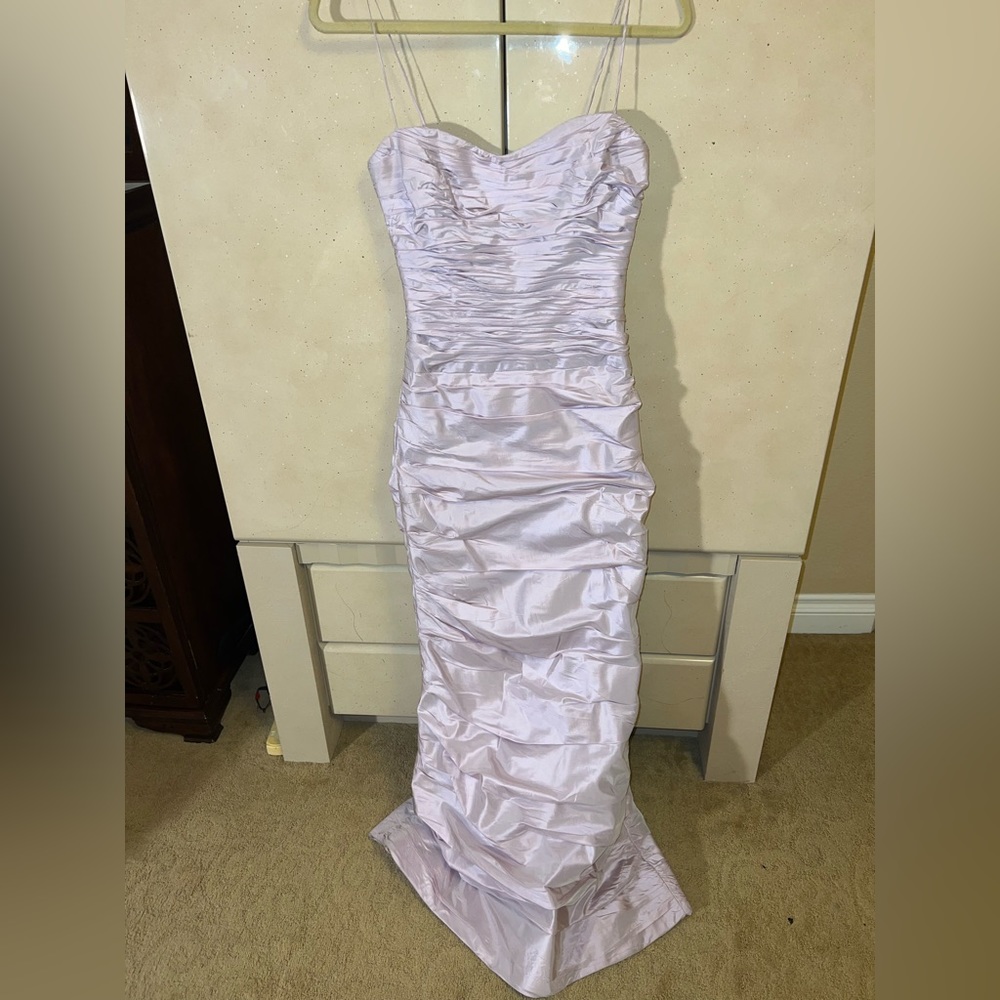 COUTURE RUCHED GOWN